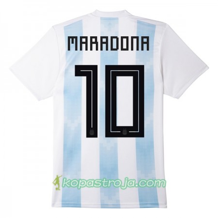 Billiga Fotbollströjor Argentina Maradona 10 WM 2018 Hemma tröja